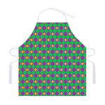Fleur-De-Lis Mardi Gras Pattern Print Adjustable Apron