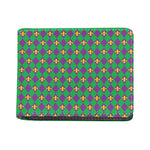 Fleur-De-Lis Mardi Gras Pattern Print Bifold Wallet