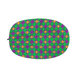 Fleur-De-Lis Mardi Gras Pattern Print Car Side Mirror Covers