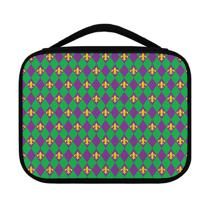 Fleur-De-Lis Mardi Gras Pattern Print Classic Bible Case