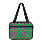 Fleur-De-Lis Mardi Gras Pattern Print Double Strap Bible Bag