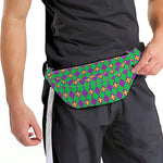 Fleur-De-Lis Mardi Gras Pattern Print Fanny Pack
