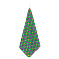 Fleur-De-Lis Mardi Gras Pattern Print Hand Towel