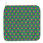 Fleur-De-Lis Mardi Gras Pattern Print Hand Towel