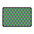 Fleur-De-Lis Mardi Gras Pattern Print Kitchen Mat