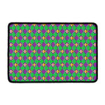 Fleur-De-Lis Mardi Gras Pattern Print Kitchen Mat