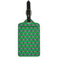 Fleur-De-Lis Mardi Gras Pattern Print Luggage Tag
