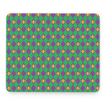Fleur-De-Lis Mardi Gras Pattern Print Mouse Pad