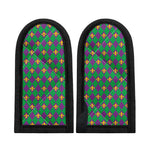 Fleur-De-Lis Mardi Gras Pattern Print Skillet Handle Cover