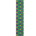 Fleur-De-Lis Mardi Gras Pattern Print Table Runner