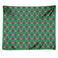 Fleur-De-Lis Mardi Gras Pattern Print Tapestry