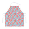 Floral Air Balloon Pattern Print Adjustable Apron