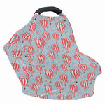Floral Air Balloon Pattern Print Baby Seat Cover