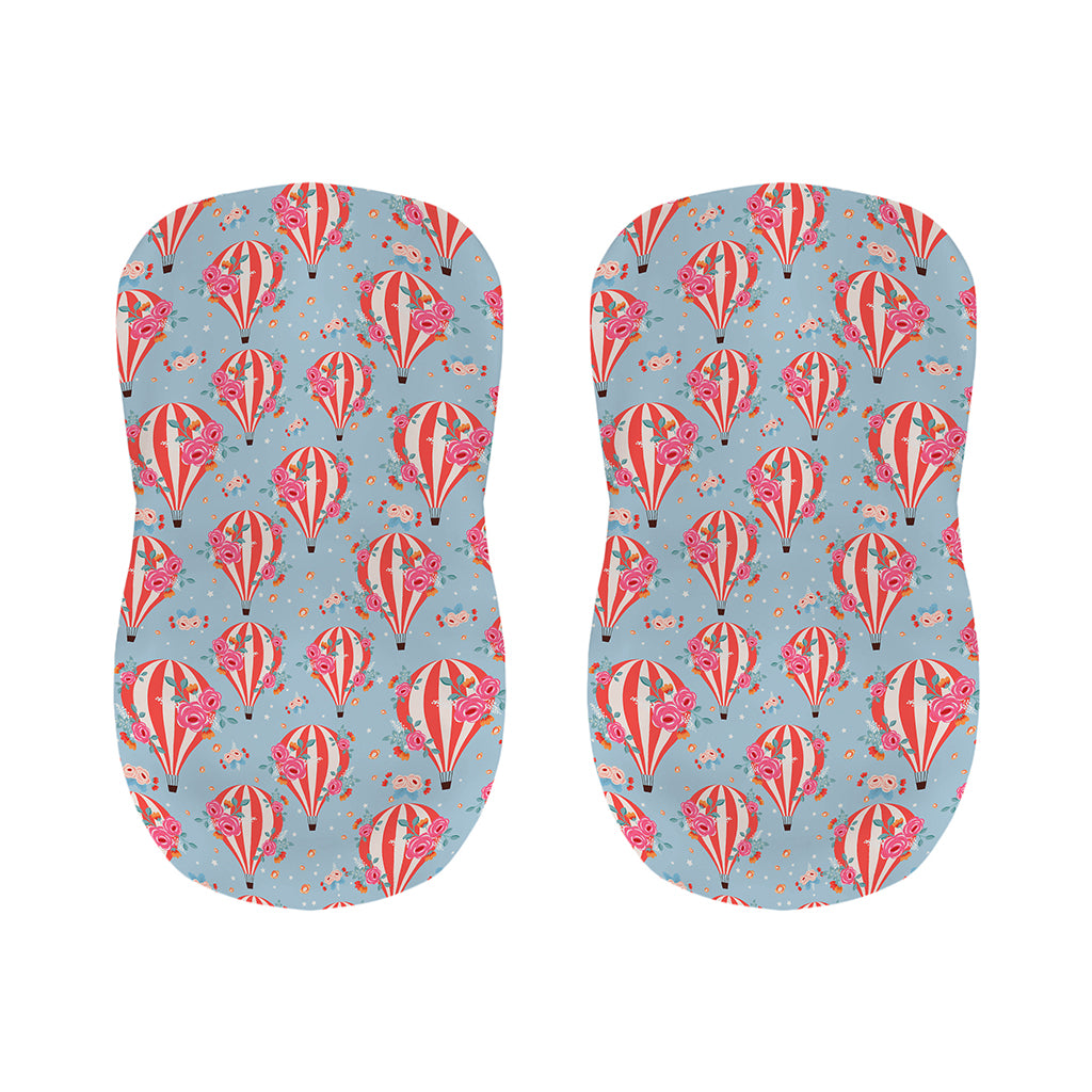 Floral Air Balloon Pattern Print Bar Stool Covers