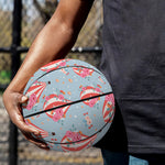 Floral Air Balloon Pattern Print Basketball