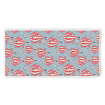 Floral Air Balloon Pattern Print Beach Towel