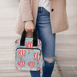 Floral Air Balloon Pattern Print Bible Tote Bag