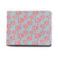 Floral Air Balloon Pattern Print Bifold Wallet