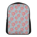 Floral Air Balloon Pattern Print Casual Backpack