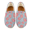 Floral Air Balloon Pattern Print Casual Shoes