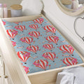 Floral Air Balloon Pattern Print Changing Pad Cover
