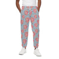Floral Air Balloon Pattern Print Cotton Sweatpants