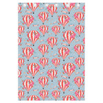 Floral Air Balloon Pattern Print Curtain