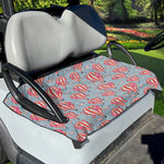 Floral Air Balloon Pattern Print Golf Cart Seat Cover