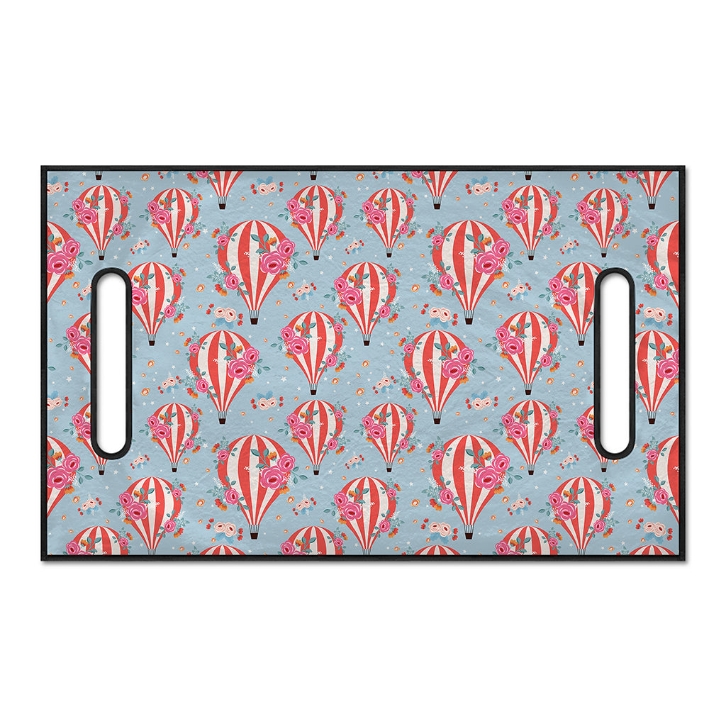 Floral Air Balloon Pattern Print Golf Cart Seat Cover