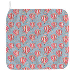 Floral Air Balloon Pattern Print Hand Towel