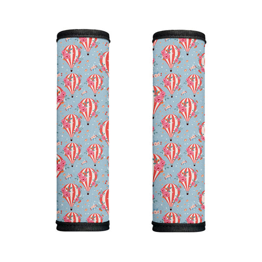 Floral Air Balloon Pattern Print Handle Covers