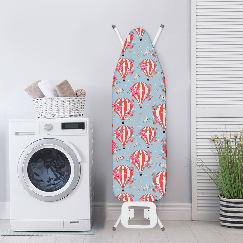 Floral Air Balloon Pattern Print Ironing Board Cover