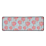 Floral Air Balloon Pattern Print Long Kitchen Mat