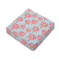 Floral Air Balloon Pattern Print Outdoor Seat Cushion Cover
