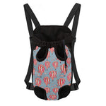 Floral Air Balloon Pattern Print Pet Carrier Backpack