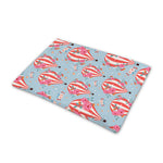 Floral Air Balloon Pattern Print Pet Cooling Mat Cover