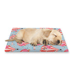 Floral Air Balloon Pattern Print Pet Cooling Mat Cover