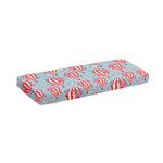 Floral Air Balloon Pattern Print Piano Keyboard Cover