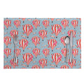 Floral Air Balloon Pattern Print Placemat
