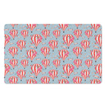 Floral Air Balloon Pattern Print Polyester Doormat