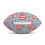 Floral Air Balloon Pattern Print Rugby Ball