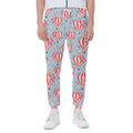 Floral Air Balloon Pattern Print Joggers
