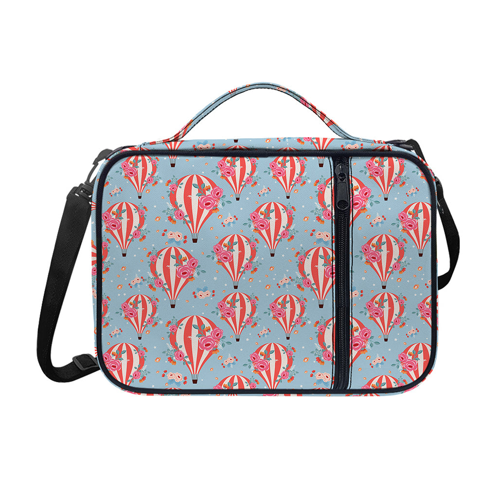 Floral Air Balloon Pattern Print Shoulder Strap Bible Bag