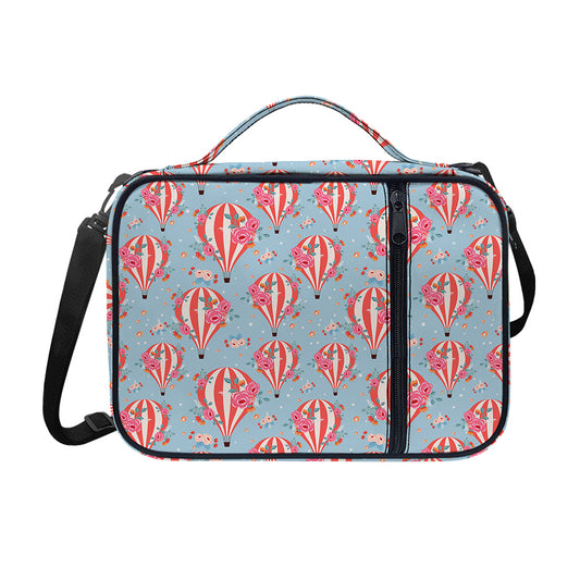Floral Air Balloon Pattern Print Shoulder Strap Bible Bag