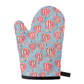 Floral Air Balloon Pattern Print Single Oven Mitt