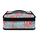 Floral Air Balloon Pattern Print Small Lunch Bag