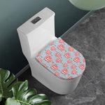 Floral Air Balloon Pattern Print Toilet Lid Cover
