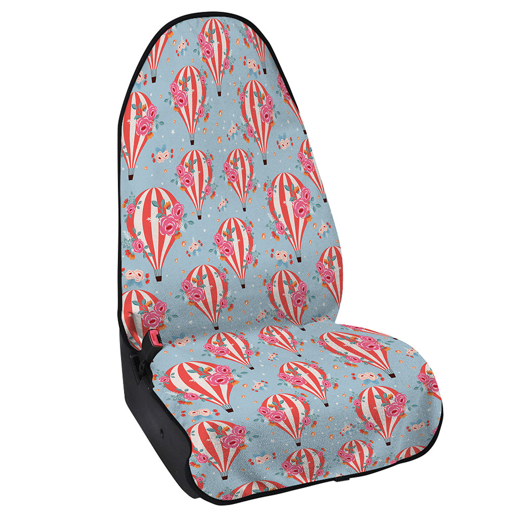 Floral Air Balloon Pattern Print Waterproof Car Seat Cover