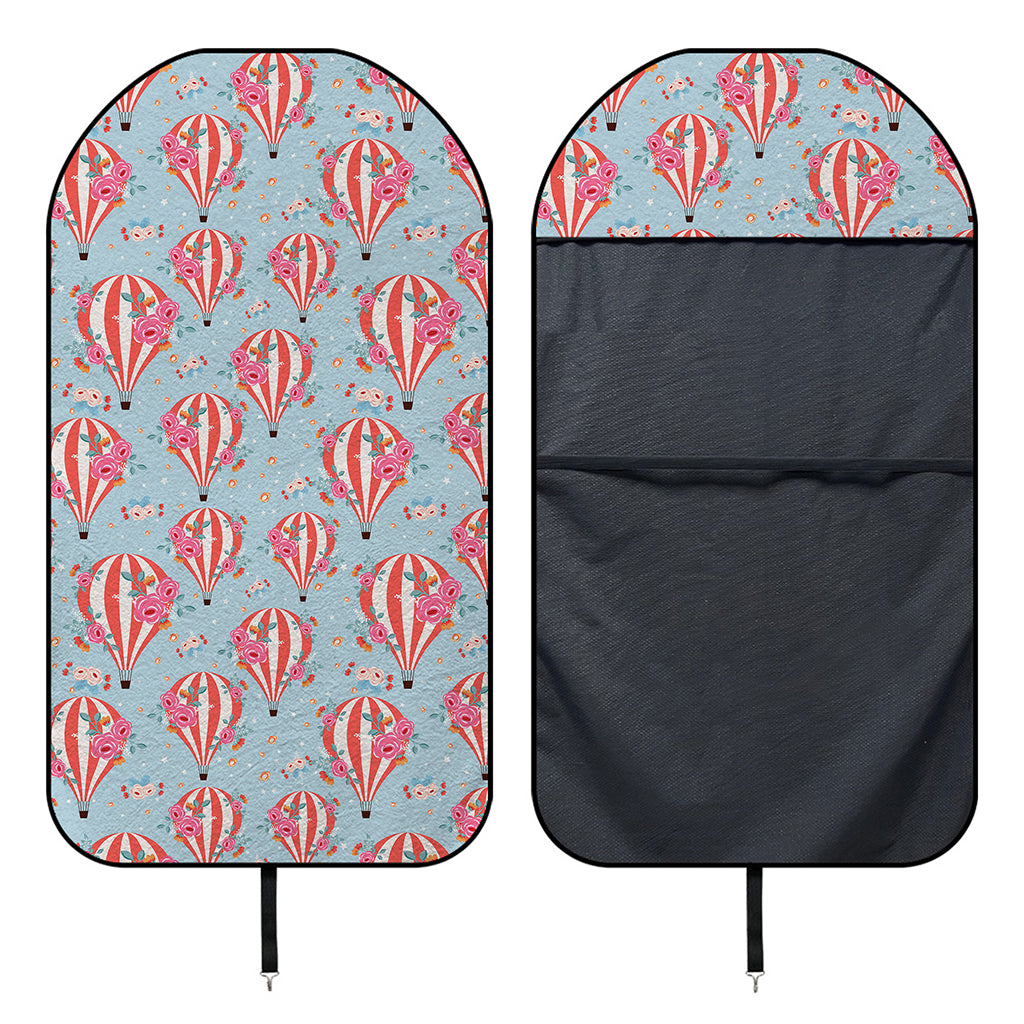 Floral Air Balloon Pattern Print Waterproof Car Seat Cover