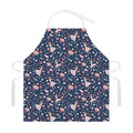 Floral Ballet Pattern Print Adjustable Apron